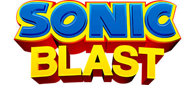 Sonic Blast logo for Sega Master System